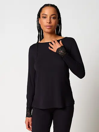 SKINY | Pyjamashirt NIGHT IN SKINY black | 